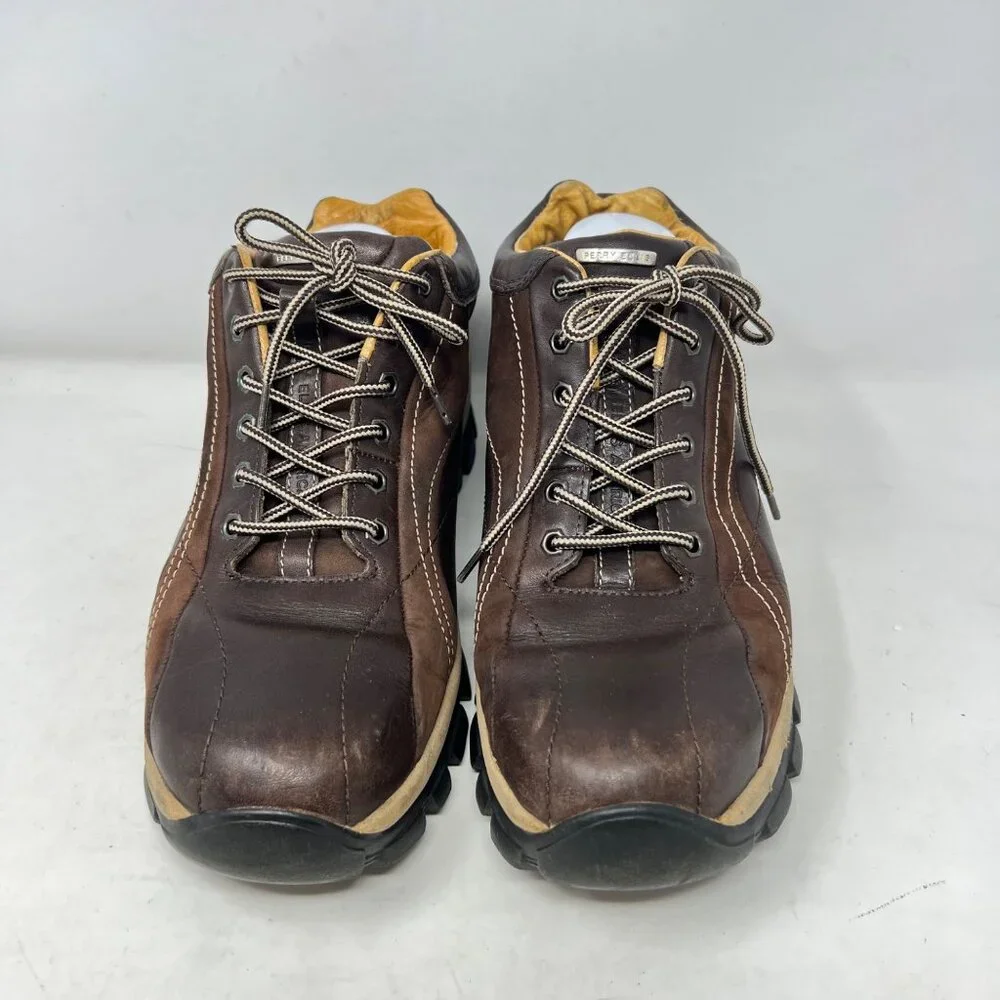Florsheim Vintage Wingtip Dark Burgundy Brown‎ Leather Longwing V Cleat Size 10D